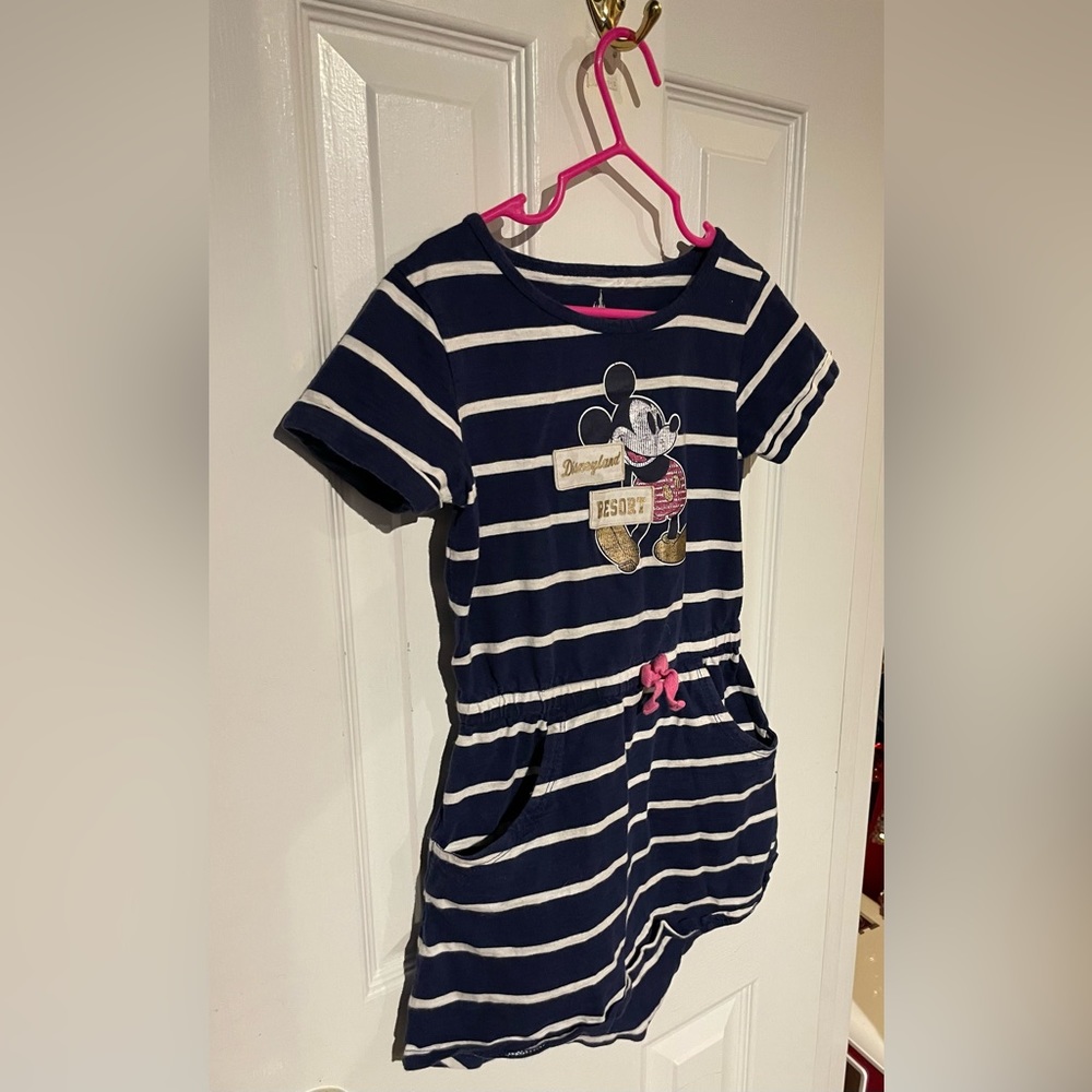 Girls Small Disneyland Resort mini dress with pockets